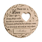 Personalized Those We Love Memorial Stepping Stone Garden Grave Marker Cemetery
