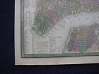 1854 Mitchell   Thomas  Cowperthwait   Co Atlas Map New York City Brooklyn