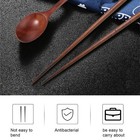 Handmade Jujube Tree Wooden Korean Dinnerware Combinations Utensil 5 Set Of6968