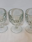 4 Libbey 5210 Hoffman House Crystal 10 Oz Footed Cup Glass Goblet Beer Barware