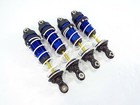 New Traxxas Slash 4x4 Ultimate Blue Aluminum Gtr Shock Set Platinum Front Rear