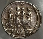 Brutus Ar Denarius Ngc Ch F 54 Bc Crawford 433 1