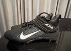 Nike Alpha Menace Pro 2 Mid Football Cleats Black White Men   s Sz 11 Aq3209-002