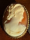 Vintage Xl Gold Cameo 14 5 Grams Selling As Gold Filled