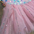 Luo Bei Er Girls Pink Sequin Mermaid Skirt Tulle Glitter Dress Up Size 130