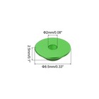M2 Cone Cup Washers  Anodized Aluminum Gaskets For Screw Rc 20pcs green 