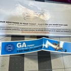 Unused Wristband Ticket 2012 Electric Zoo Ezoo Flying Bat Rave Festival Ny Ga