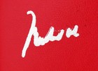 Muhammad Ali Authentic Signed Red Everlast Boxing Glove Psa dna Itp  4a54300