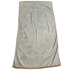 Vintage Hawaii Beach Towel Hula Male Dancer 55 5  X 29 5  Neutral Beige