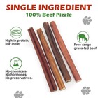Bully Sticks 6  Natural Beef Dog Chews   Treats   Us-based Brand