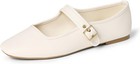 The Drop Women s Levina Ballet Flat Shoes - Ivory - Size 7 - New