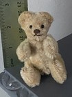 Vintage Miniature Steiff Mohair Teddy Baby Bear Once White Mohair 3 5    No Id  