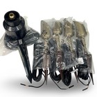 Volt Brass Landscape Lighting Kit 4 Led Spot Lights W  Hub   Wiring New