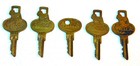  5  1940s Vintage Mack Trucks Bulldog Logo Key  h  Series Keys
