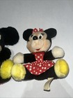 Vintage Mickey   Minnie Mouse Plush Mfr-105 Disneyland Walt Disney World