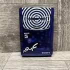 Vintage 1999 Sony Psyc Srf-psy03 Am fm Portable Radio W  Clip Walkman Working