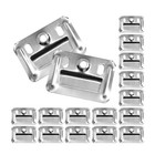 200pcs Wall Panel Clamps Furniture Clamps Integrated Wall Panel Fixing Piece