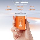 Mini Portable Electric Air Pump For Inflatables  Air Mattress Pump Rechargeab   
