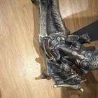 Vintage Large Bronze Hindu God Ganesha Reclining 17-1 2x 12 x 6  20 Lbs