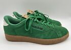 Reebok Club C Grounds Green Suede Lace Up Lifestyle Sneakers Shoes Men   s Size 11