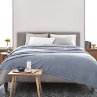 Supersoft Fleece Blanket Queen Size - Fleece Bed Blanket     All-season Warm Li   