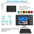 Digital Graphic Drawing Tablet With Screen Pen Display 22 Shortkey Vin1060 Plus