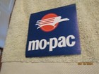 Vintage Macbak Missouri Pacific Lines Mo Pac Mopac 3  Decal Set Of 2 Nos 1960s