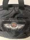 Harley Davidson 100th Anniversary Motorcycles Sherpa Lined Black Helmet Bag