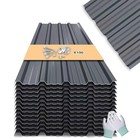 Metal Roofing Panels - 20 Pcs Waterproof Heavy Grey  20pcs 42 52x17 7in Gray