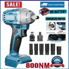 For Makita 18v Brushless Cordless Impact Driver  Drill With 6 0ah Battery