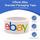 12 Rolls 2 x75 Yds Shipping Packaging Colour Logotapeexpress Official Ebay