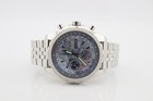 Breitling Bentley Gt Blue Mop Special Edition Steel Chrono 44mm Watch A13362