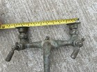 Vintage Farmhouse Tub Faucet Sink Metal Hot Cold Handles Nl
