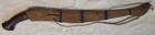 Vintage Philippine Handmade Curved Blade Short Sword bolo Wood Scabbard