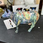 Cow Parade Moonet  9168   Hugs smooches  9176 Both Retired New In Boxes