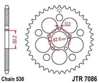 Jt Sprockets Rear Steel Sprocket 48 Tooth 48t 530 Chain Jtr7086 48z