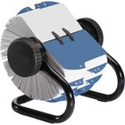 Rolodex Rol66704 Open Rotary Card File 500 Capacity Black