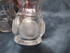 Vintage Fostoria Coin Glass Clear Salt   Pepper Shakers Set   o10m 