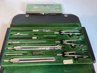 Vtg Keuffel   Esser  mercury  Drafting Kit 1 Piece Missing W  Case   Bonus Tools