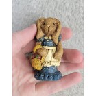 Set Of 5 Small Vintage Bunny Rabbit Figurines Farm Country Decor Collection