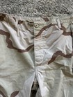 Vintage Military Us Army Surplus Desert Storm Camo Combat Cargo Shorts Large