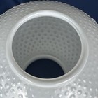 Vintage White Milk Glass Hobnail Lamp Shade Globe 8  Parlor Shade