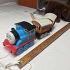 Vtg Pull Along String Thomas Tank Engine  Clarabel   Annie Tomy 1998