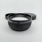 Kalimar Wide Angle   Telephoto Lens With Leather Case Vintage 1950s