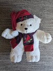 2005 - Kmart Dan Dee Holiday Collectible Bear 20  Plush  Cardinal Scarf   Hat