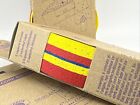 Three Nos Vintage Cinelli Cork Ribbon Yellow Red Blue Striped Tape 3x Packs