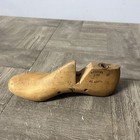 Pair Vtg Shoe Mold Size 3 1 2b Maple Wood  Primitive Antique Folk Art Western