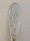 Honey Suckle By Whiting Sterling Demitasse Spoon s  4 1 2  Mono B