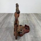 Vintage Ridgid Model No  21 Bench Yoke Pipe Vise 1 8 -2  Pipe Holding Clamp 