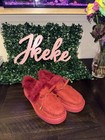Women   s Fur Moccasins Black  Maroon  Brown  Pink  Gray In Sizes 5-10